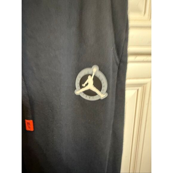 Jordan Men's Flight MVP Drawstring Fleece Jogger Sweatpants Black Size Small - Picture 3 of 14